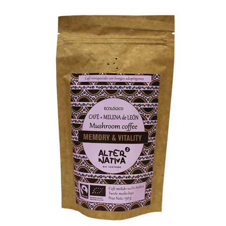 ALTERNATIVA3 KAWA MIELONA ARABICA Z LION`S MANE FAIR TRADE BEZGLUTENOWA BIO 150 g - ALTERNATIVA3
